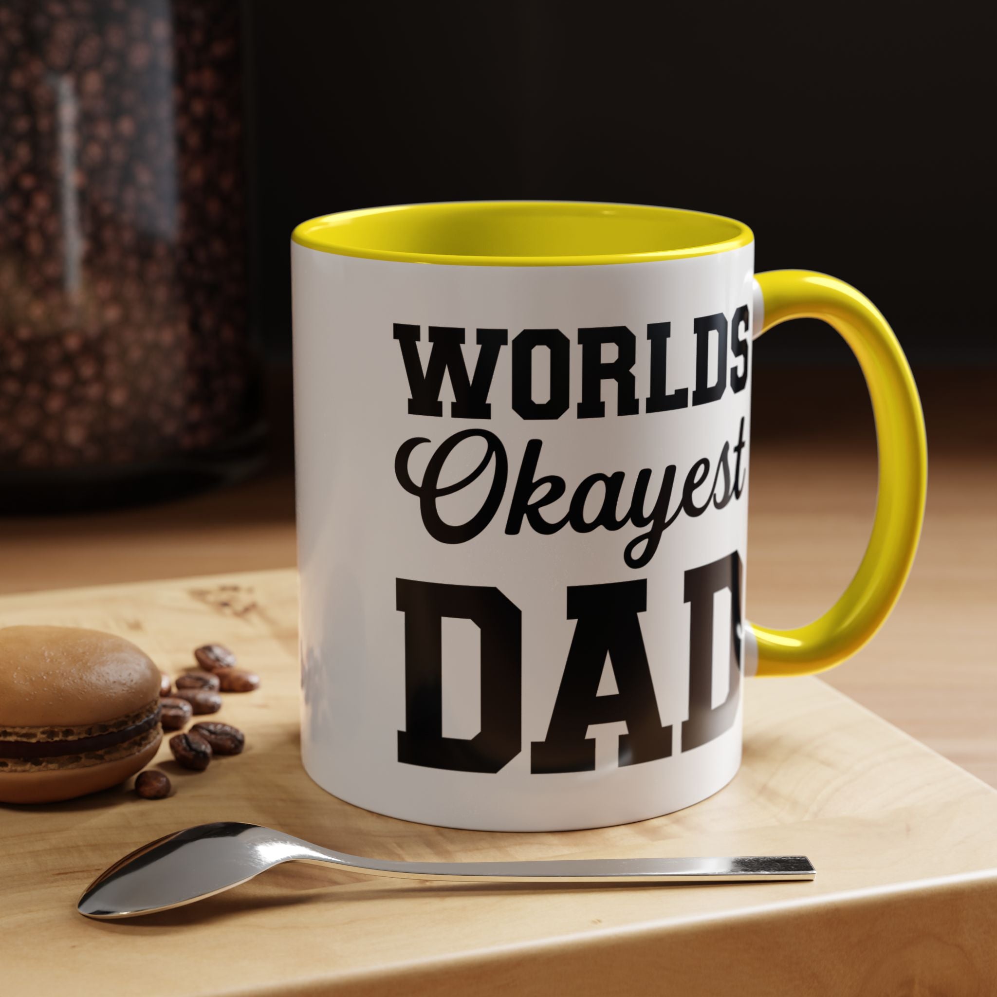 Worlds Okayest Dad Mug