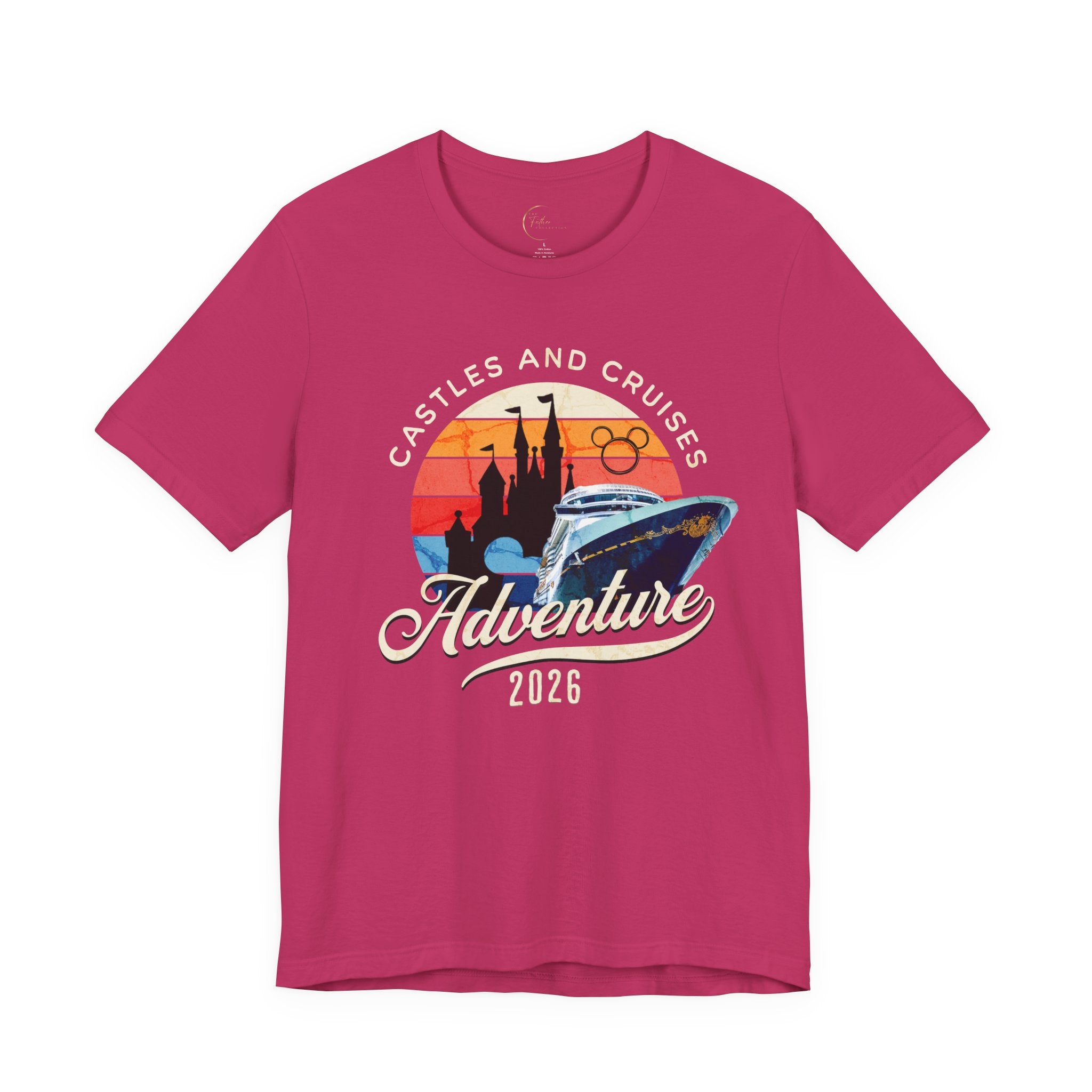 Adult size Adventure 2026 Castles & Cruises T‑Shirt Cecelia Custom