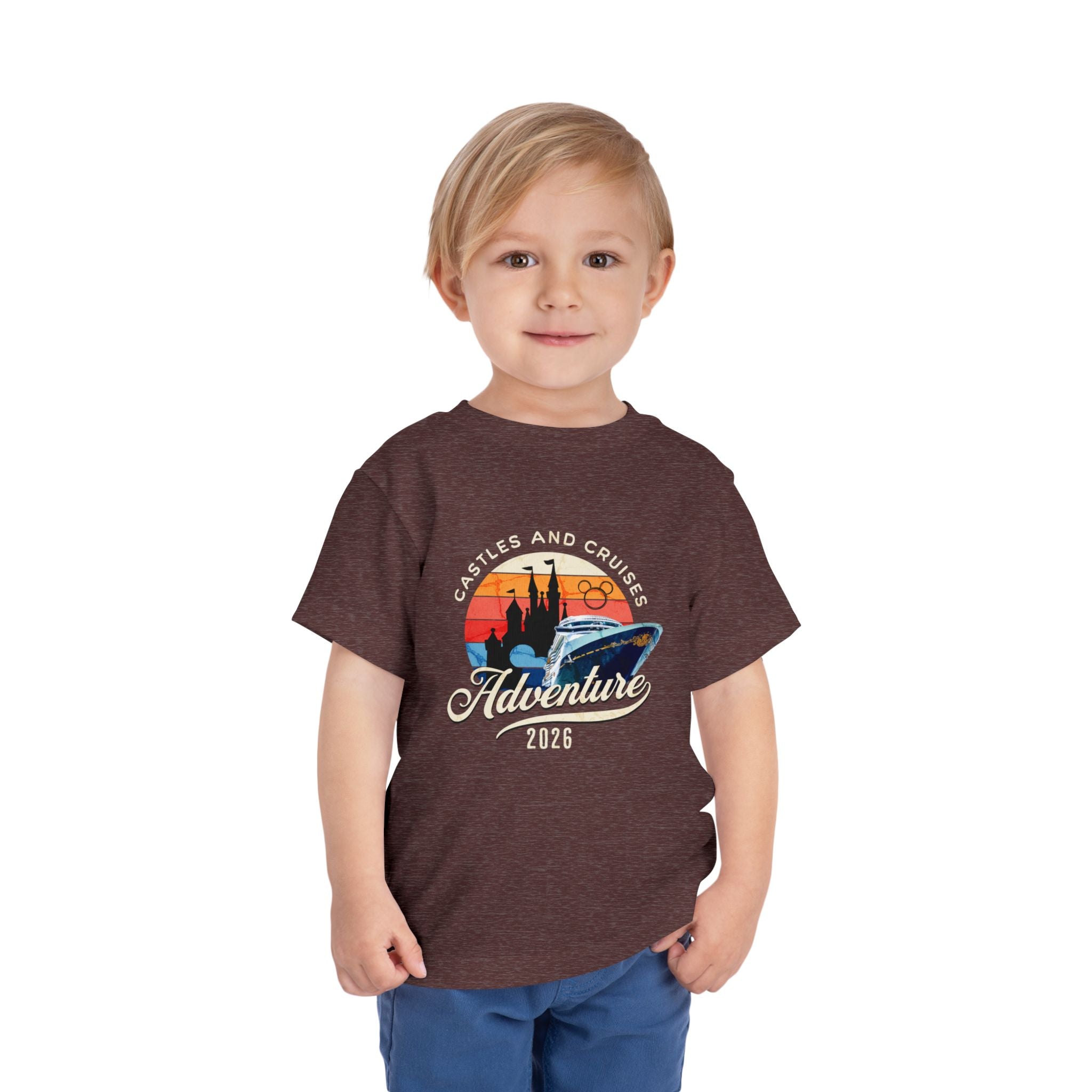 Toddler Tee — 'Castles and Cruises Adventure 2026' Vacation Shirt Custom Order for Cecelia