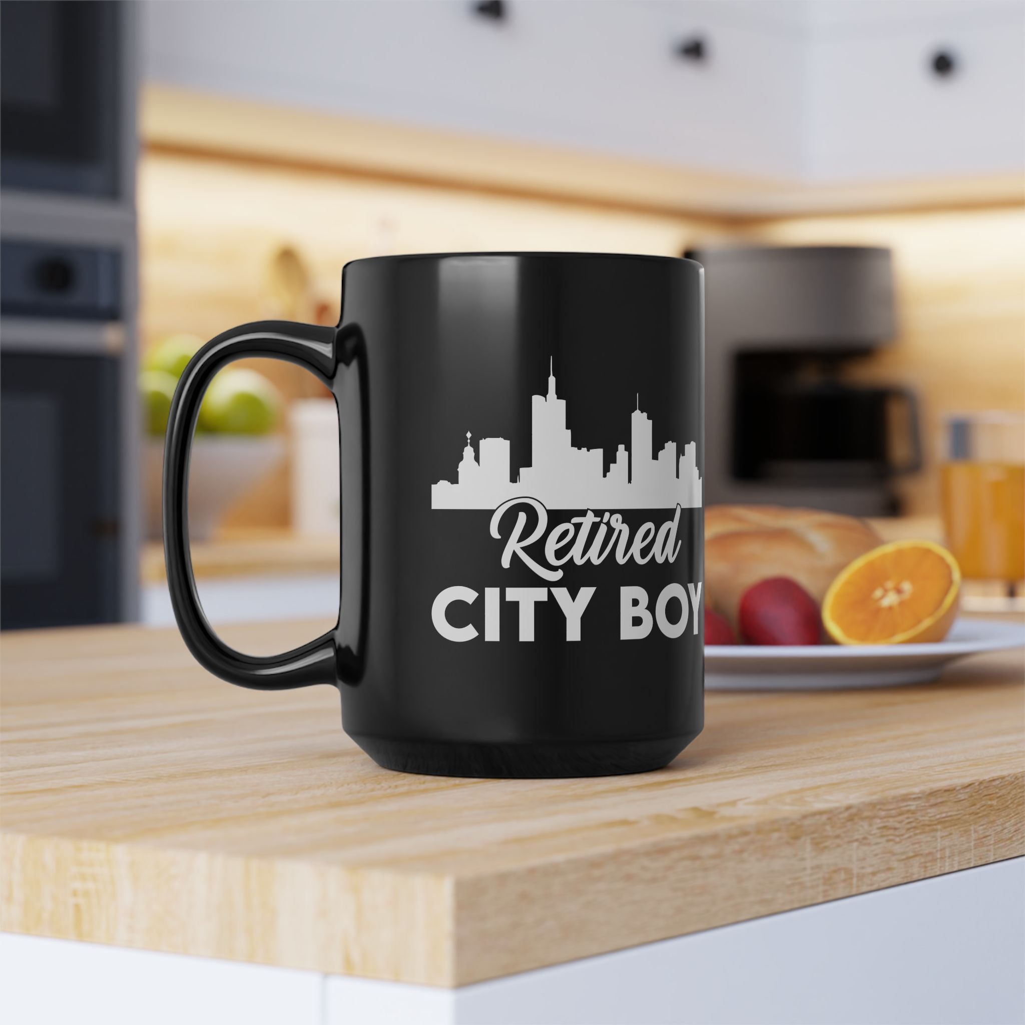 Retired City Boy Mug
