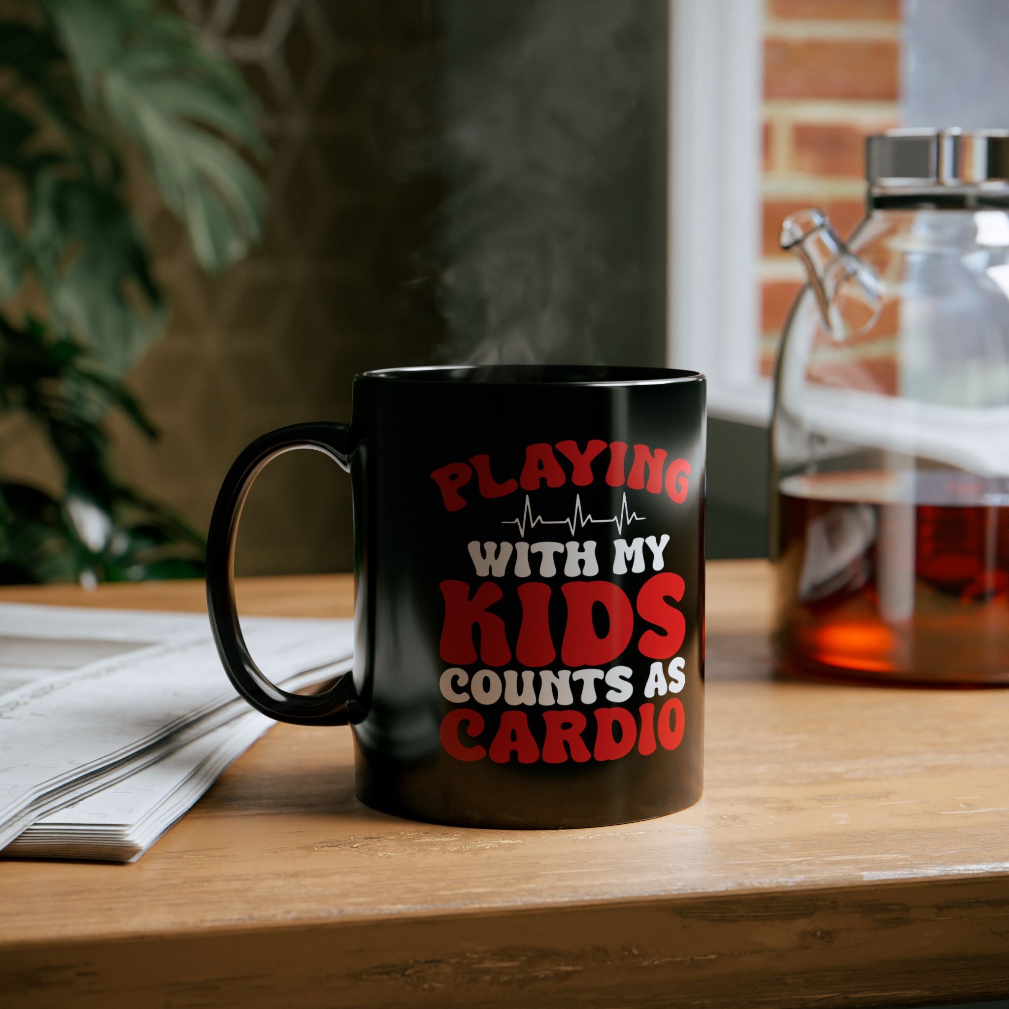 Playing with My Kids Counts as Cardio Mug