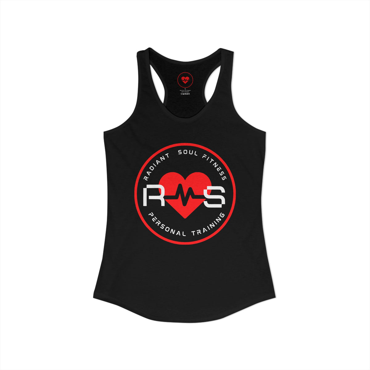 Women's Ideal Racerback Tank - Radiant Soul Fitness