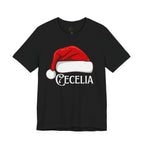"Cecelia" Holiday Tee for Cecelia Custom Order