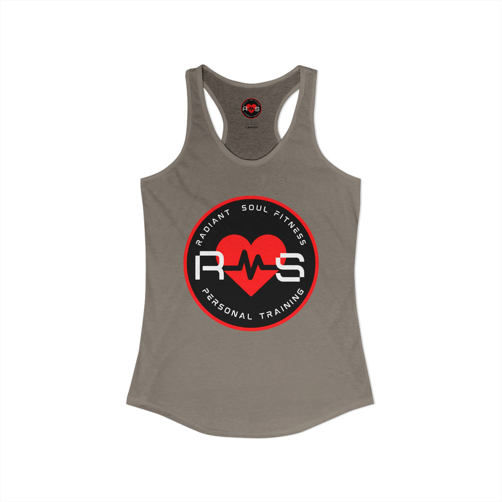 Women's Ideal Racerback Tank - Radiant Soul Fitness
