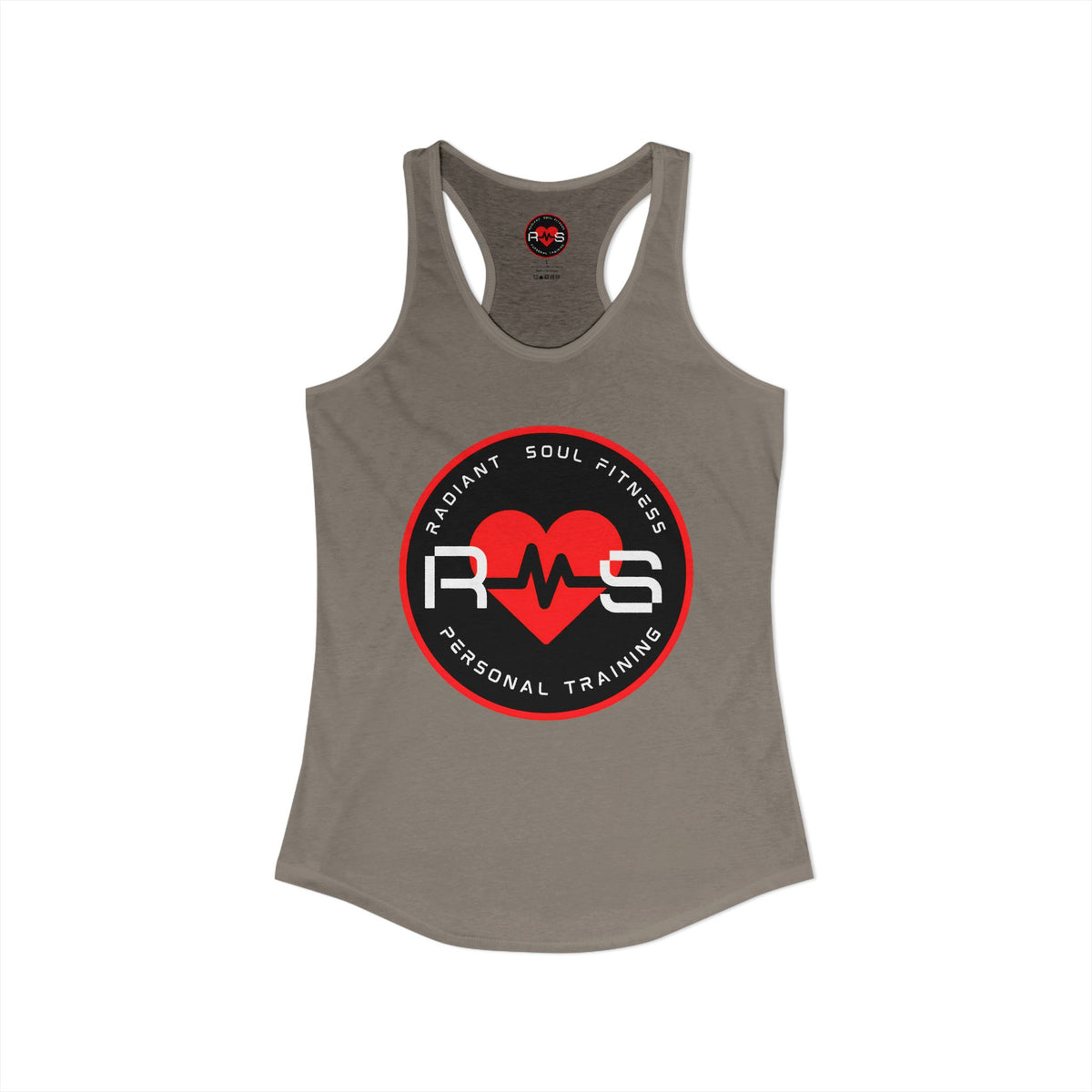 Women's Ideal Racerback Tank - Radiant Soul Fitness