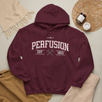 Perfusion Hoodie – Vintage 'Perfusion Est. 1953' Medical Tech Sweatshirt