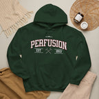 Perfusion Hoodie – Vintage 'Perfusion Est. 1953' Medical Tech Sweatshirt