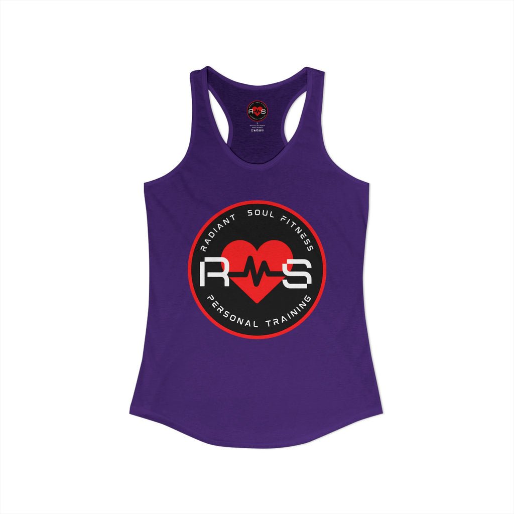 Women's Ideal Racerback Tank - Radiant Soul Fitness