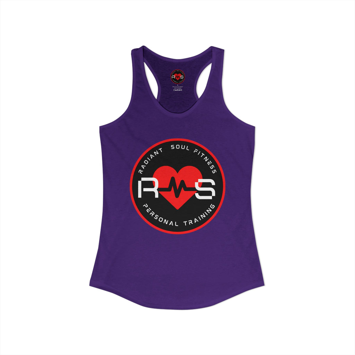 Women's Ideal Racerback Tank - Radiant Soul Fitness