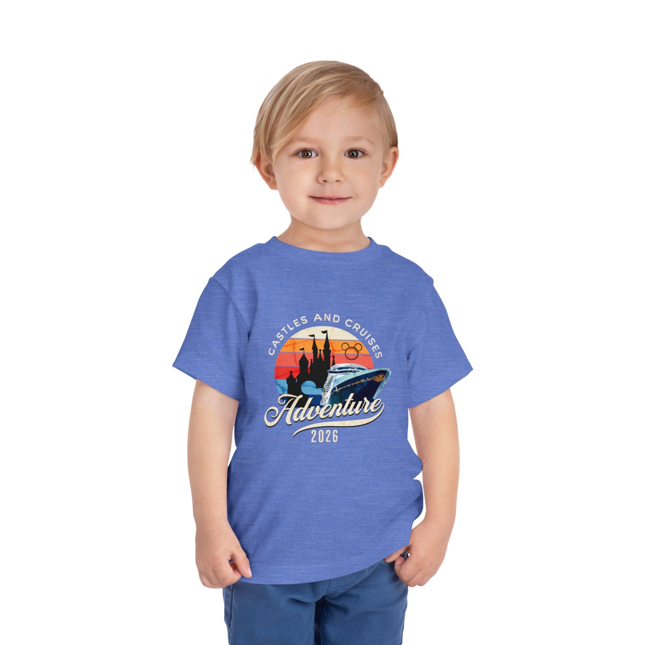 Toddler Tee — 'Castles and Cruises Adventure 2026' Vacation Shirt Custom Order for Cecelia