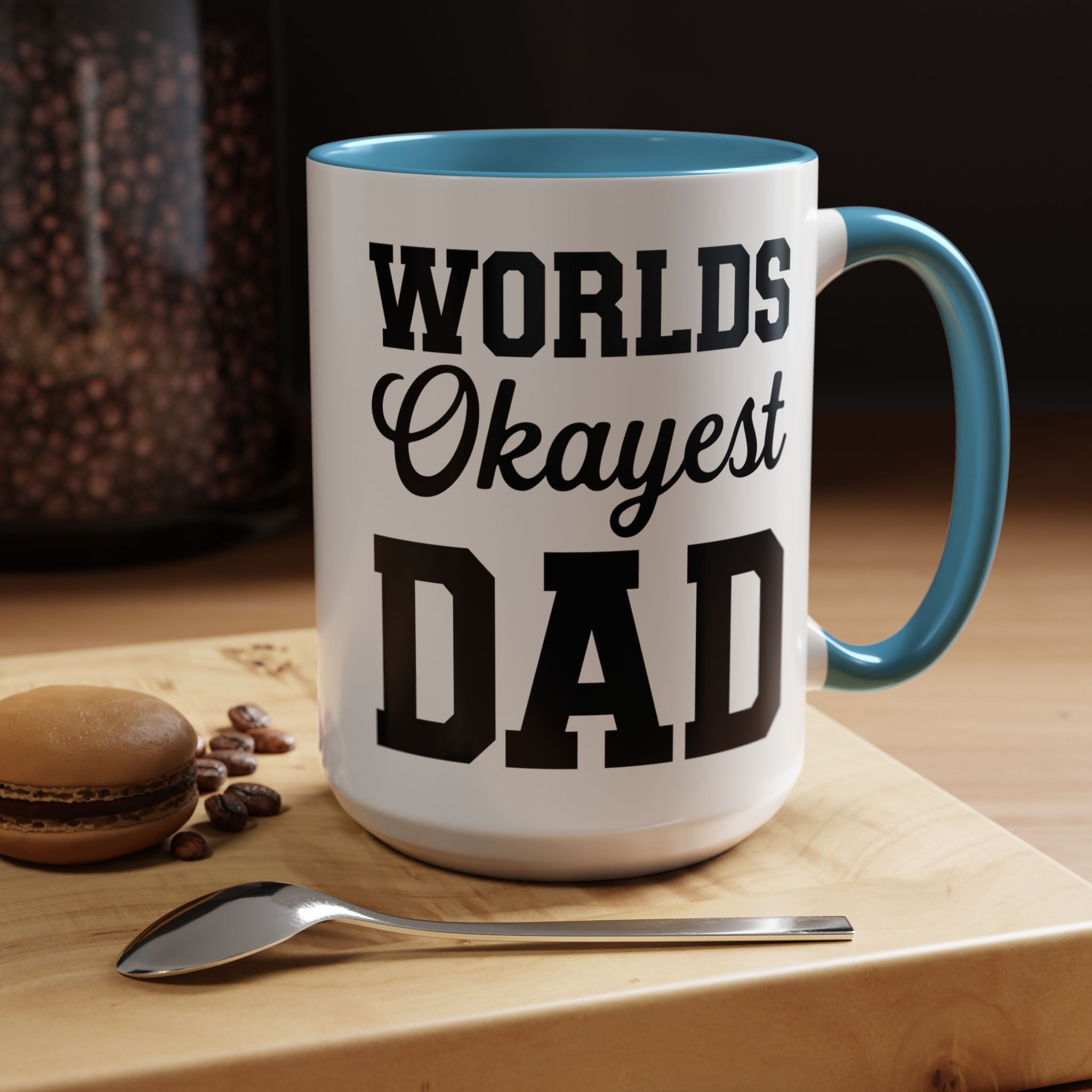 Worlds Okayest Dad Mug