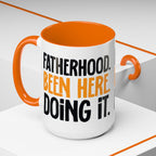 Fatherhood Been Here Doing it Coffee Mug, Dad Mug, Father's Day Gift, Funny Dad Mug, Gift for New Dad, Dad Birthday Present