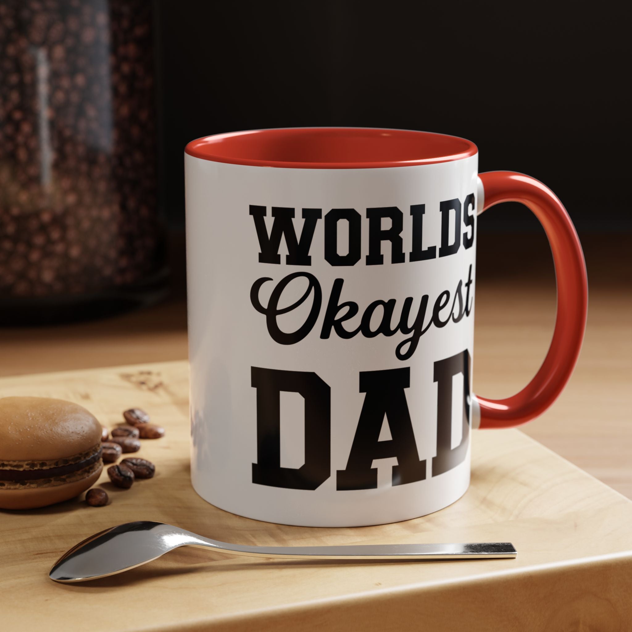 Worlds Okayest Dad Mug