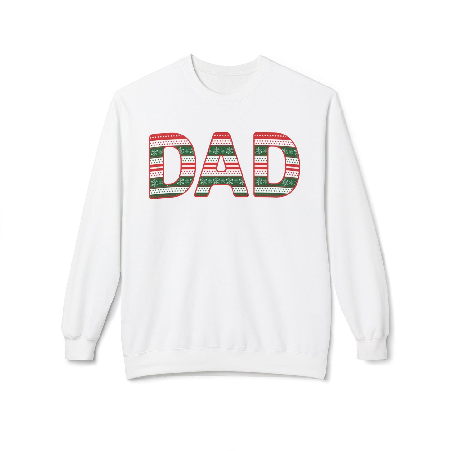 Holiday DAD Softstyle Fleece Crewneck Sweatshirt