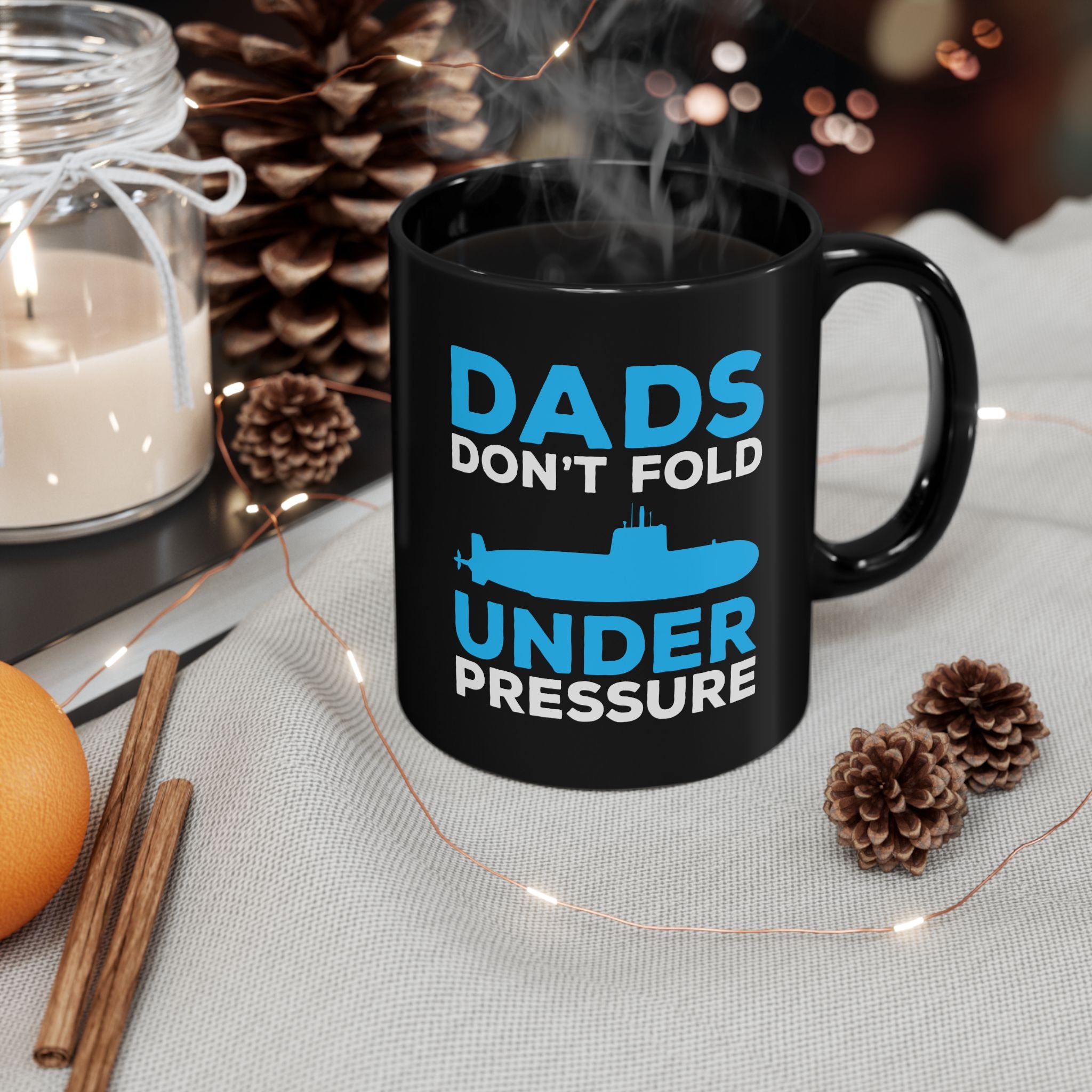 Dads Dont Fold Mug