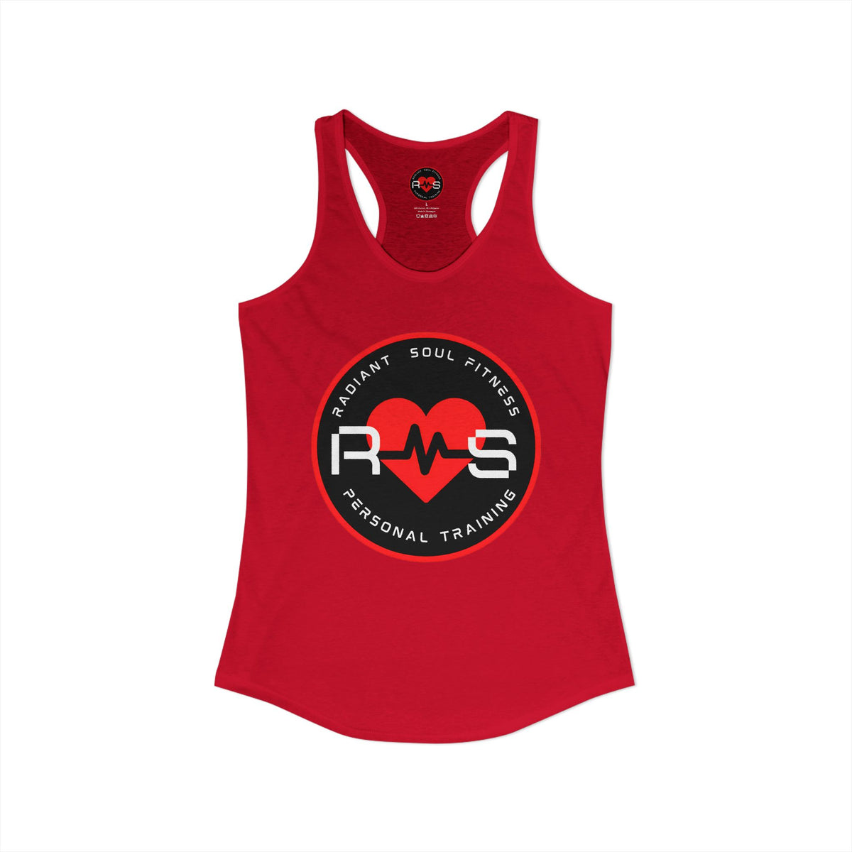 Women's Ideal Racerback Tank - Radiant Soul Fitness