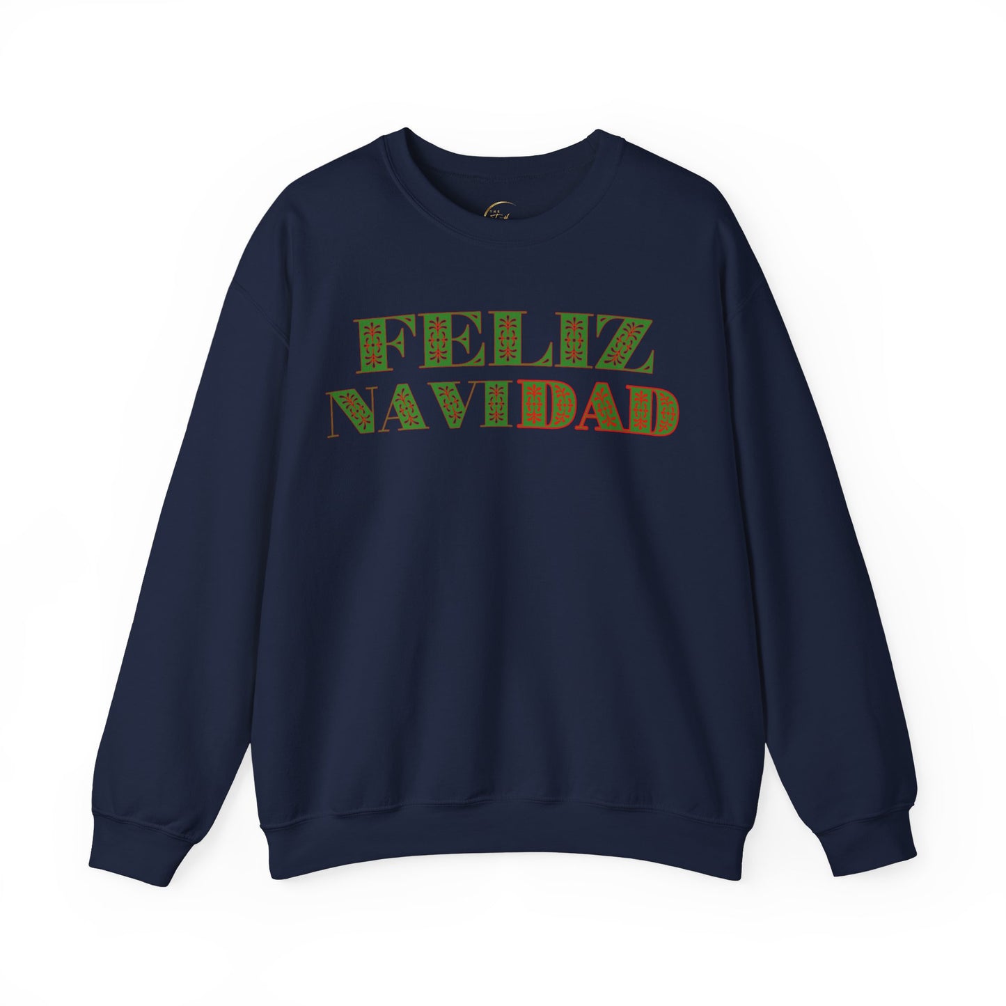 Feliz NaviDAD Green Letters