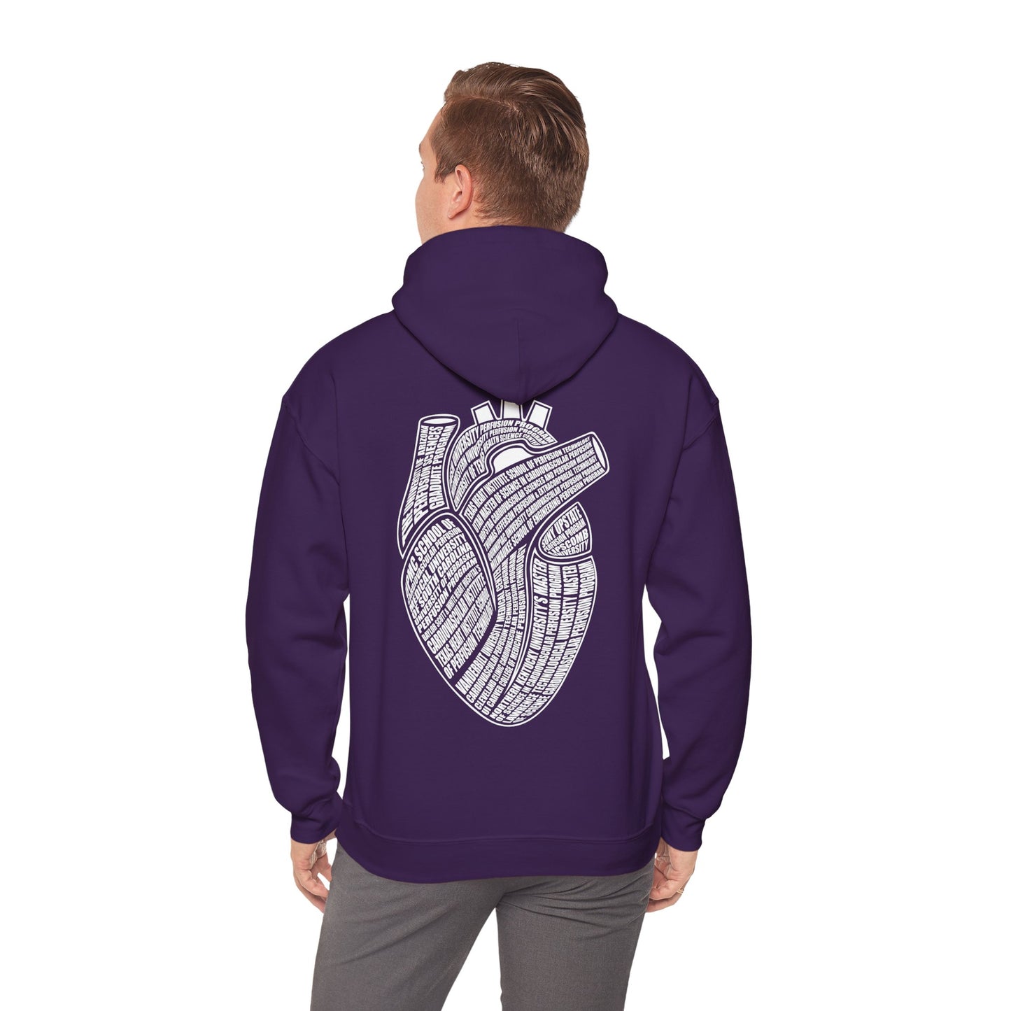 Perfusion United Hoodie White Letters