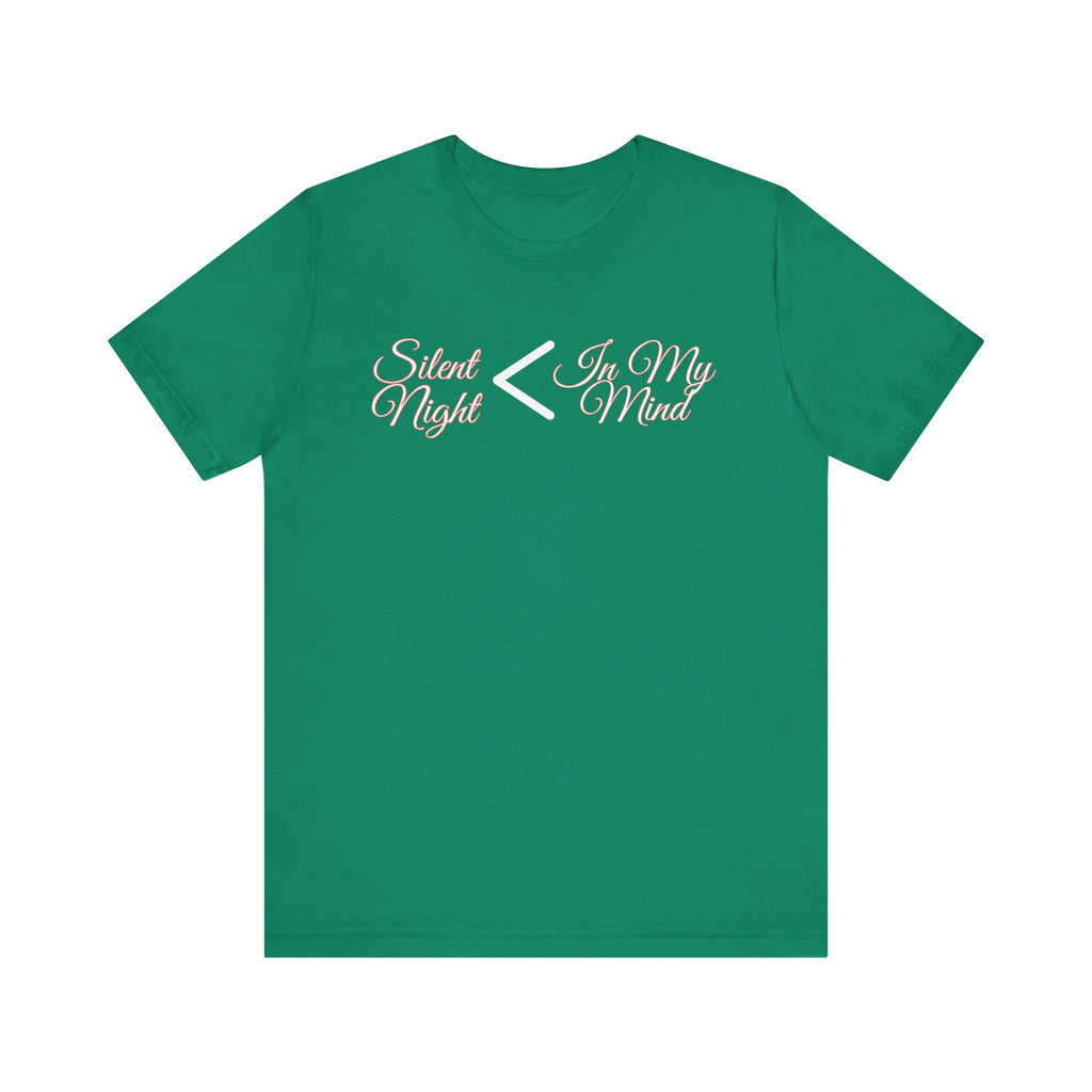In My Mind vs Silent Night T-shirt