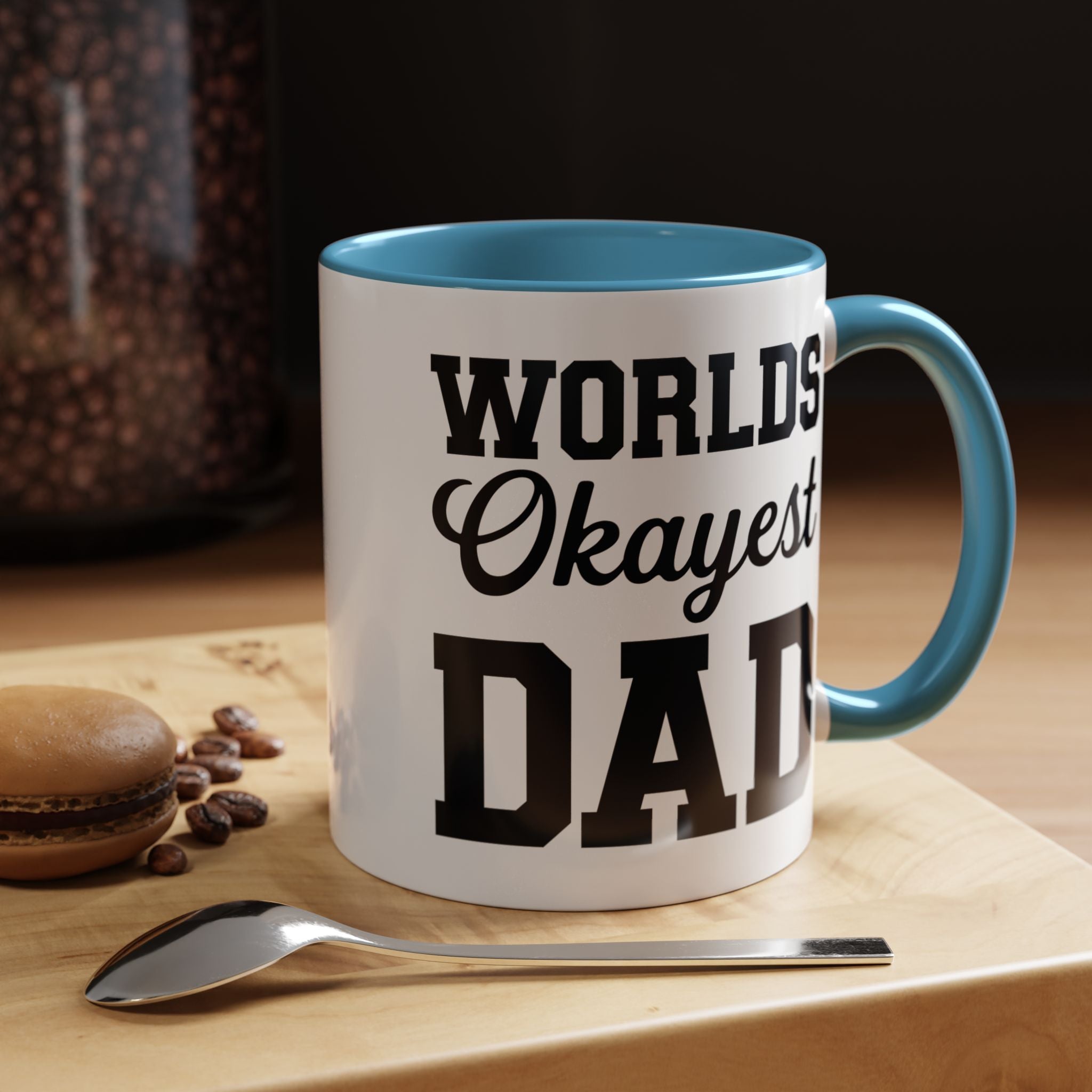 Worlds Okayest Dad Mug