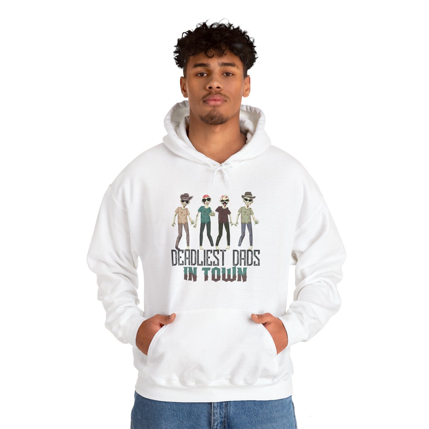 Deadliest Dads In Town Hoodie