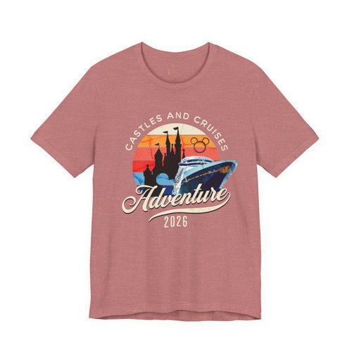Adult size Adventure 2026 Castles & Cruises T‑Shirt Cecelia Custom