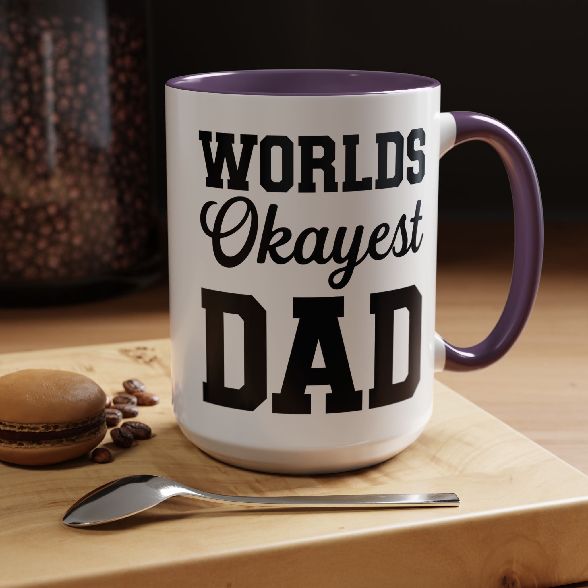 Worlds Okayest Dad Mug
