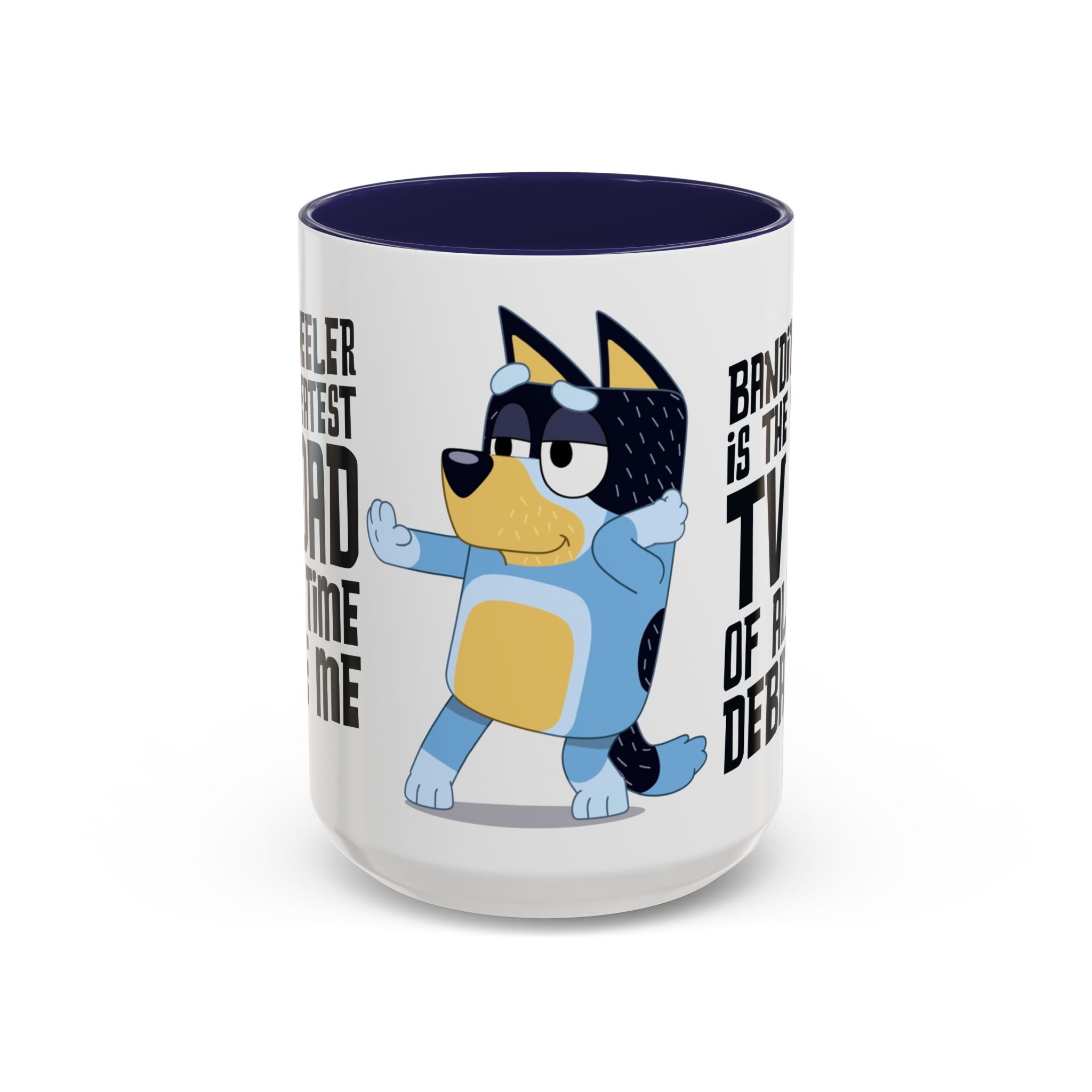 Cartoon Dog Dad Mug