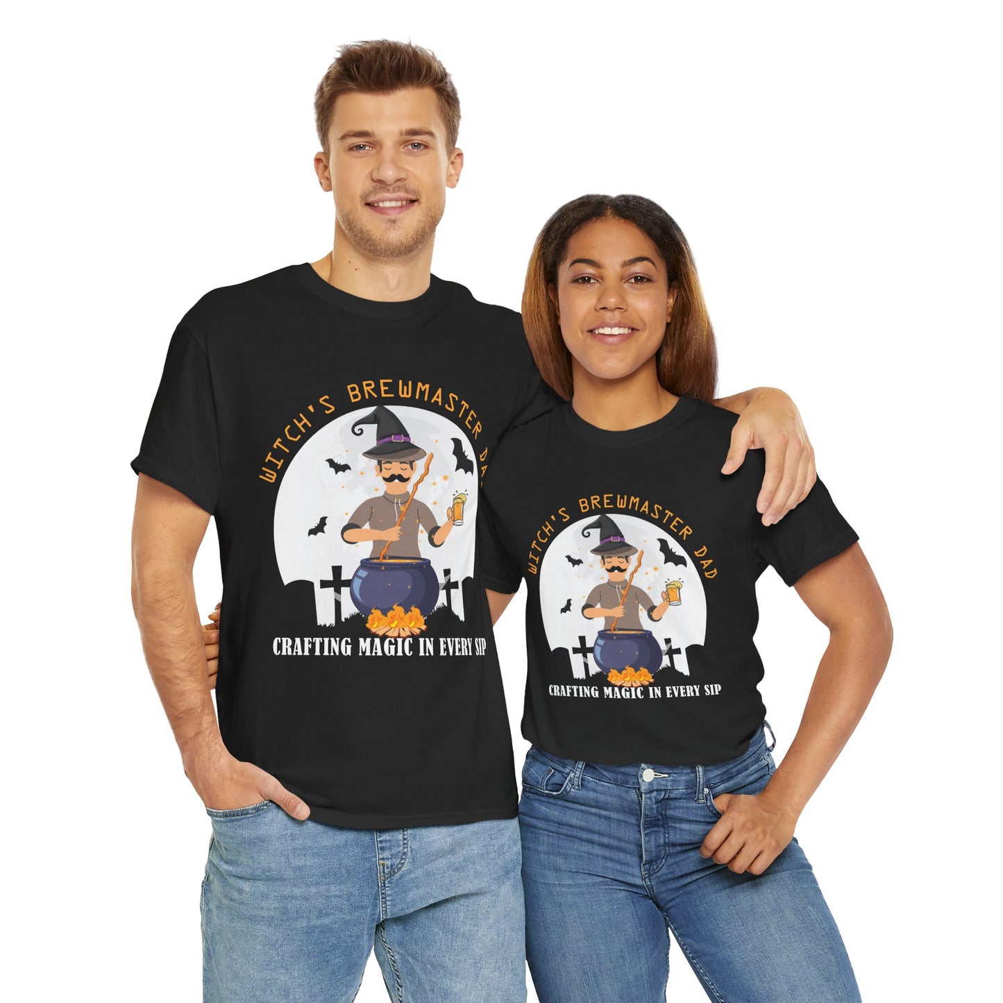 Witch's Brewmaster Dad T-Shirt