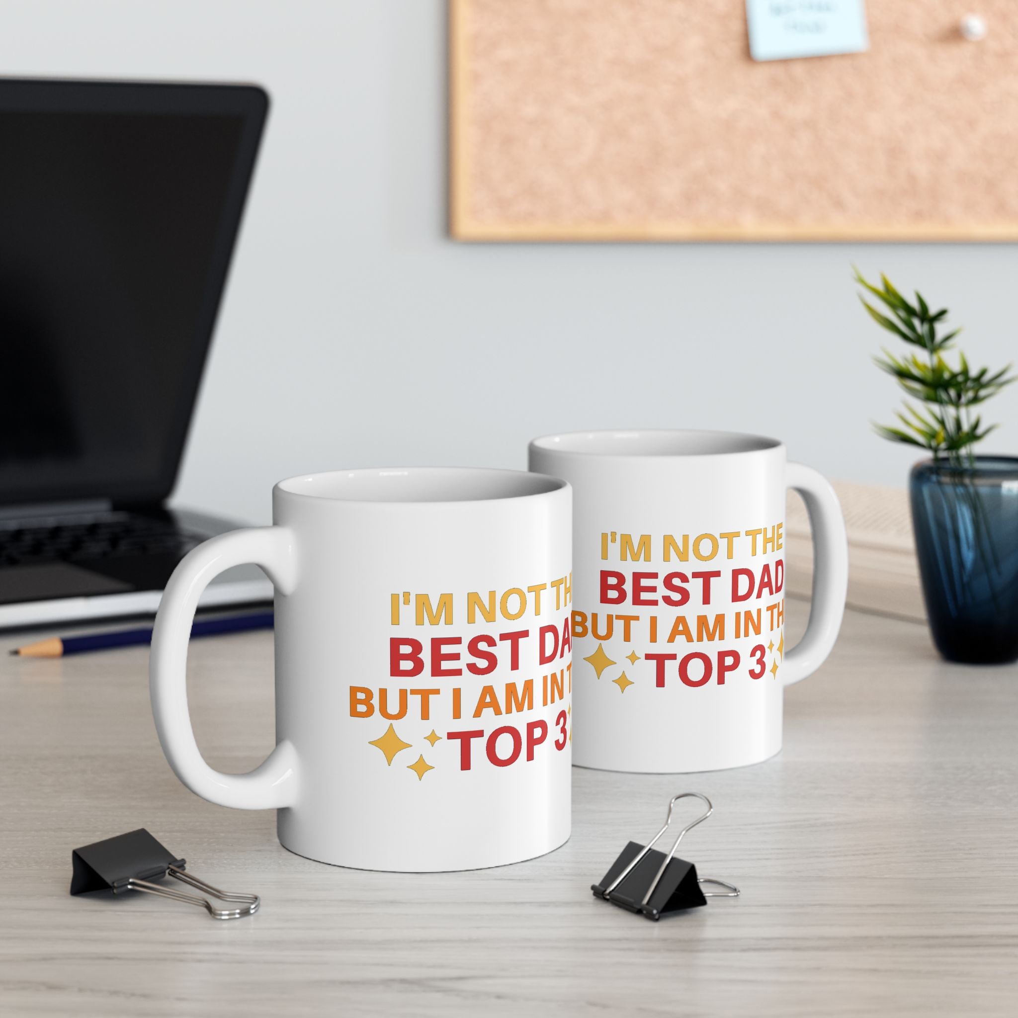Top 3 Dad Mug