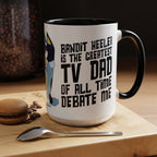 Cartoon Dog Dad Mug