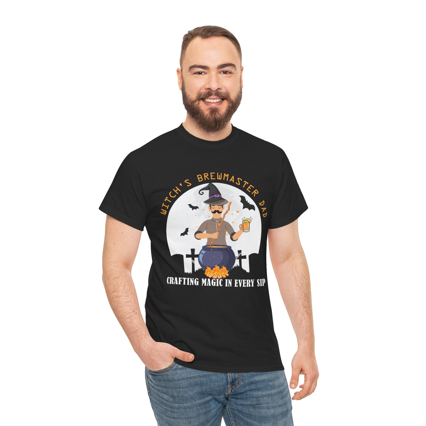 Witch's Brewmaster Dad T-Shirt