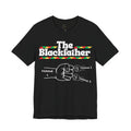 The Blackfather Personalized Fist Bump T-Shirt with 2 Sons/Daughters