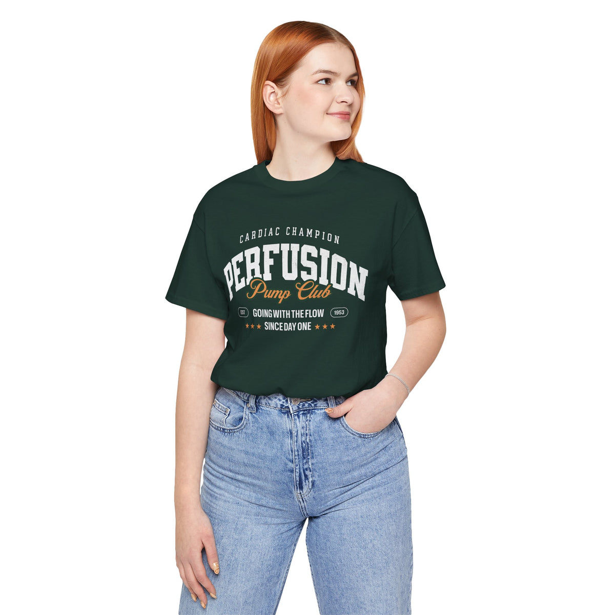Perfusion Pump Club Tee — Cardiac Champion Medical Shirt