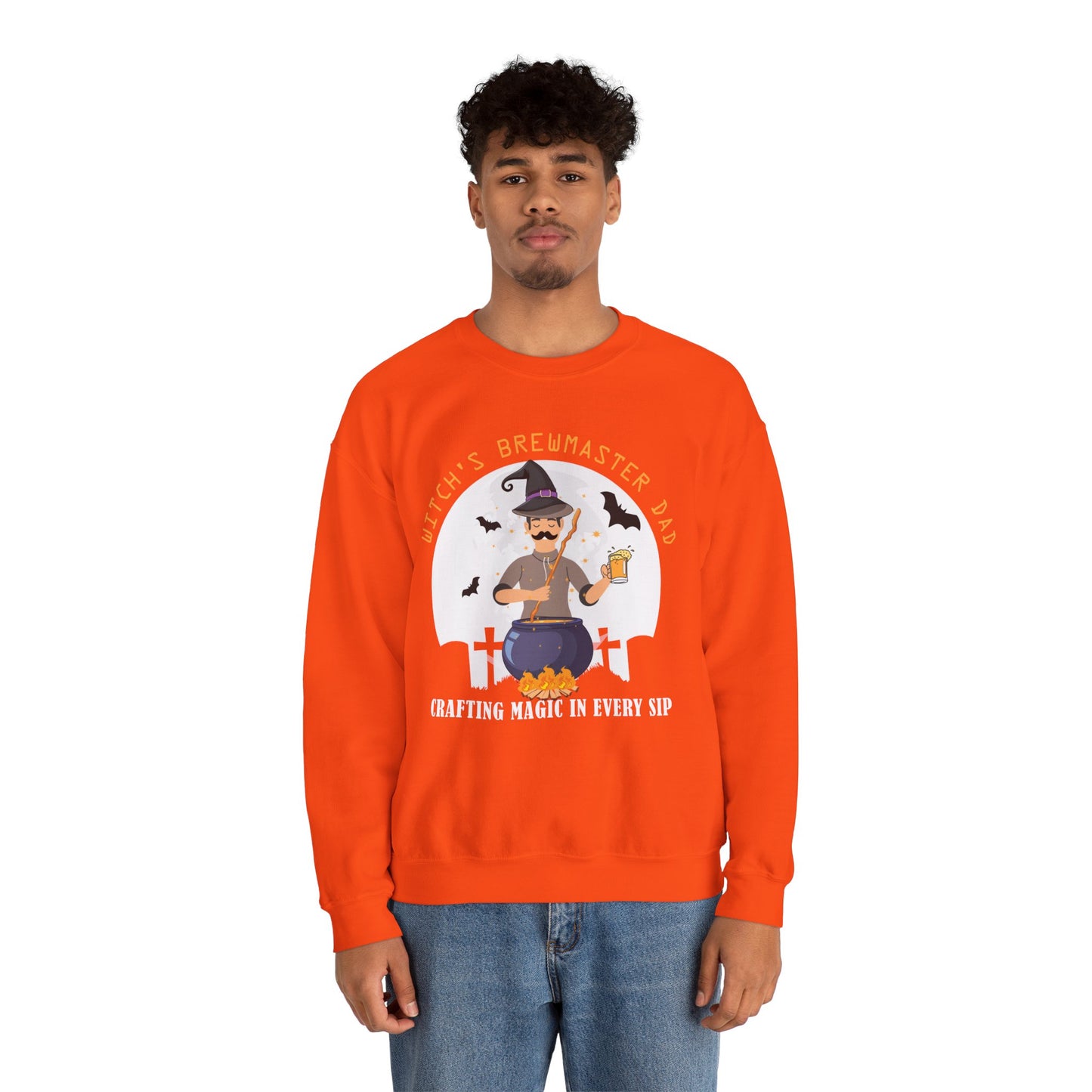 Witch's Brewmaster Dad Sweatshirt