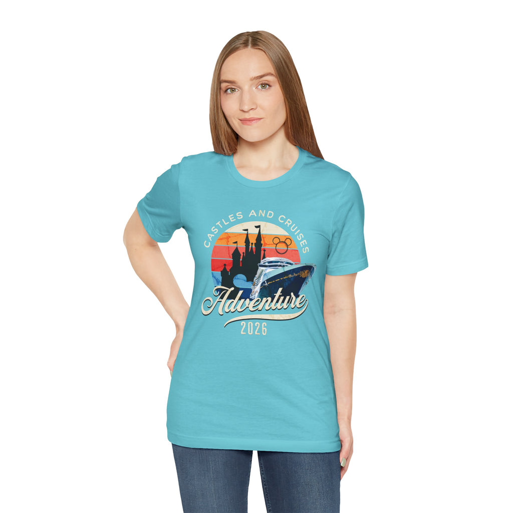 Adult size Adventure 2026 Castles & Cruises T‑Shirt Cecelia Custom
