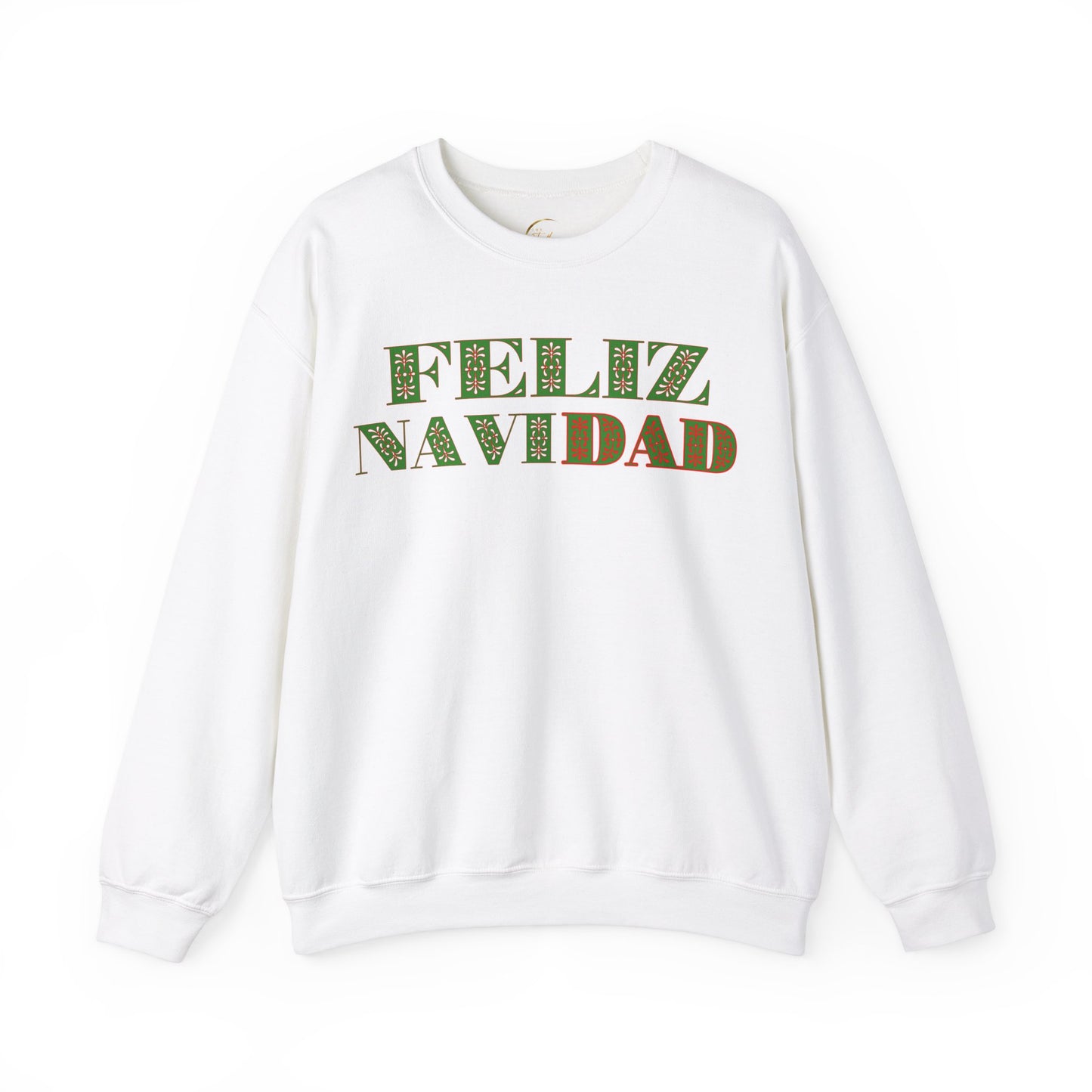 Feliz NaviDAD Green Letters