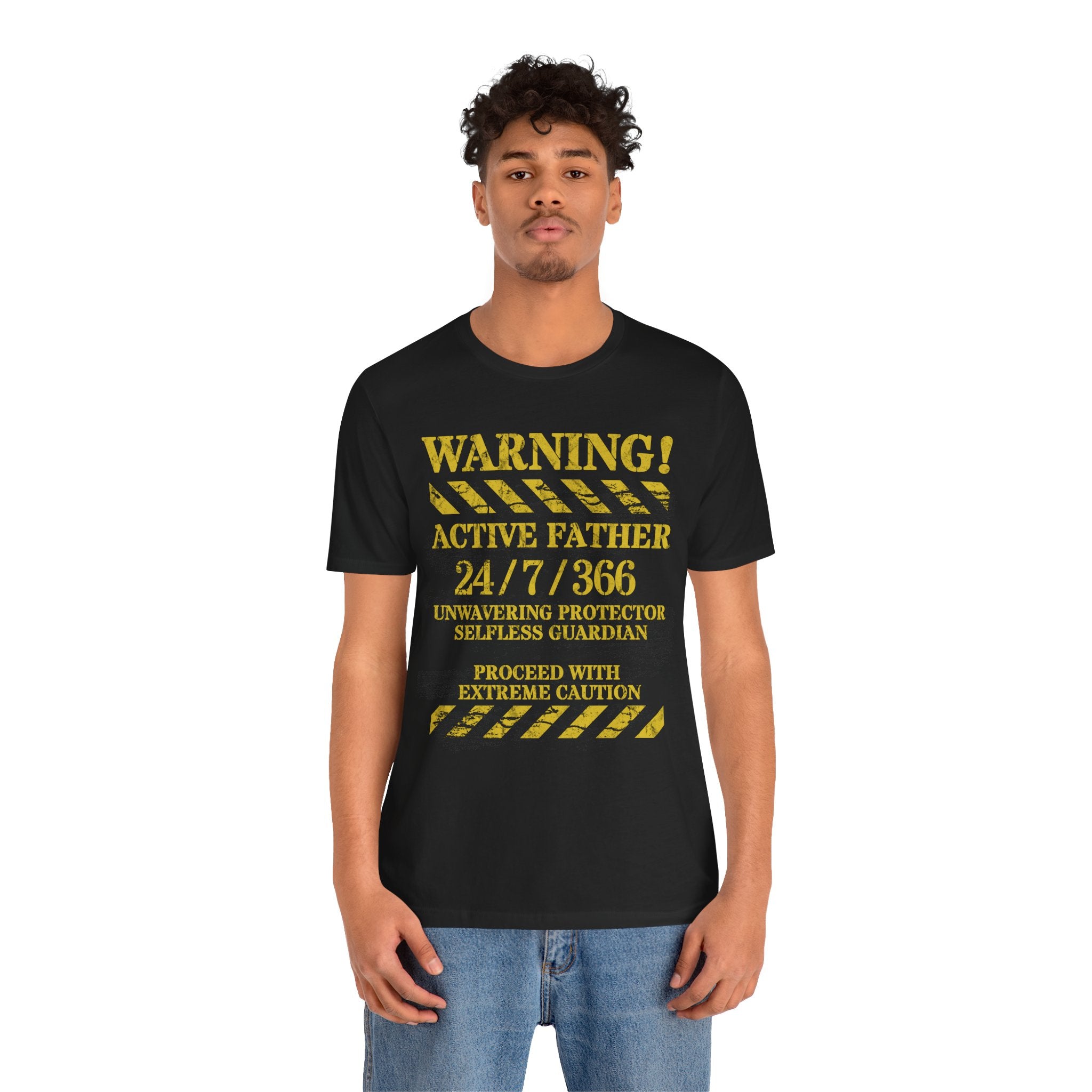 Warning Active Father Tee