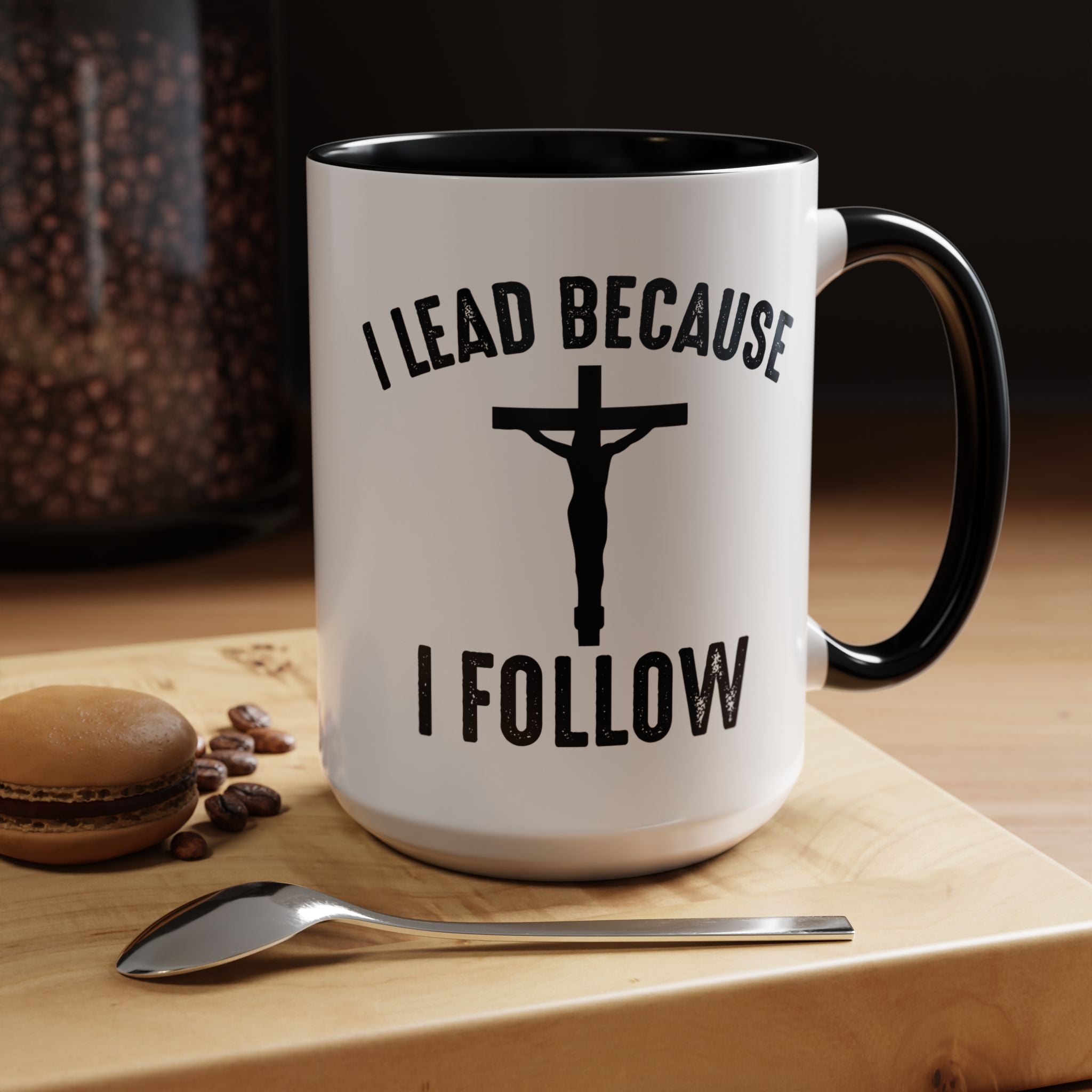 I Lead Because I Follow Mug