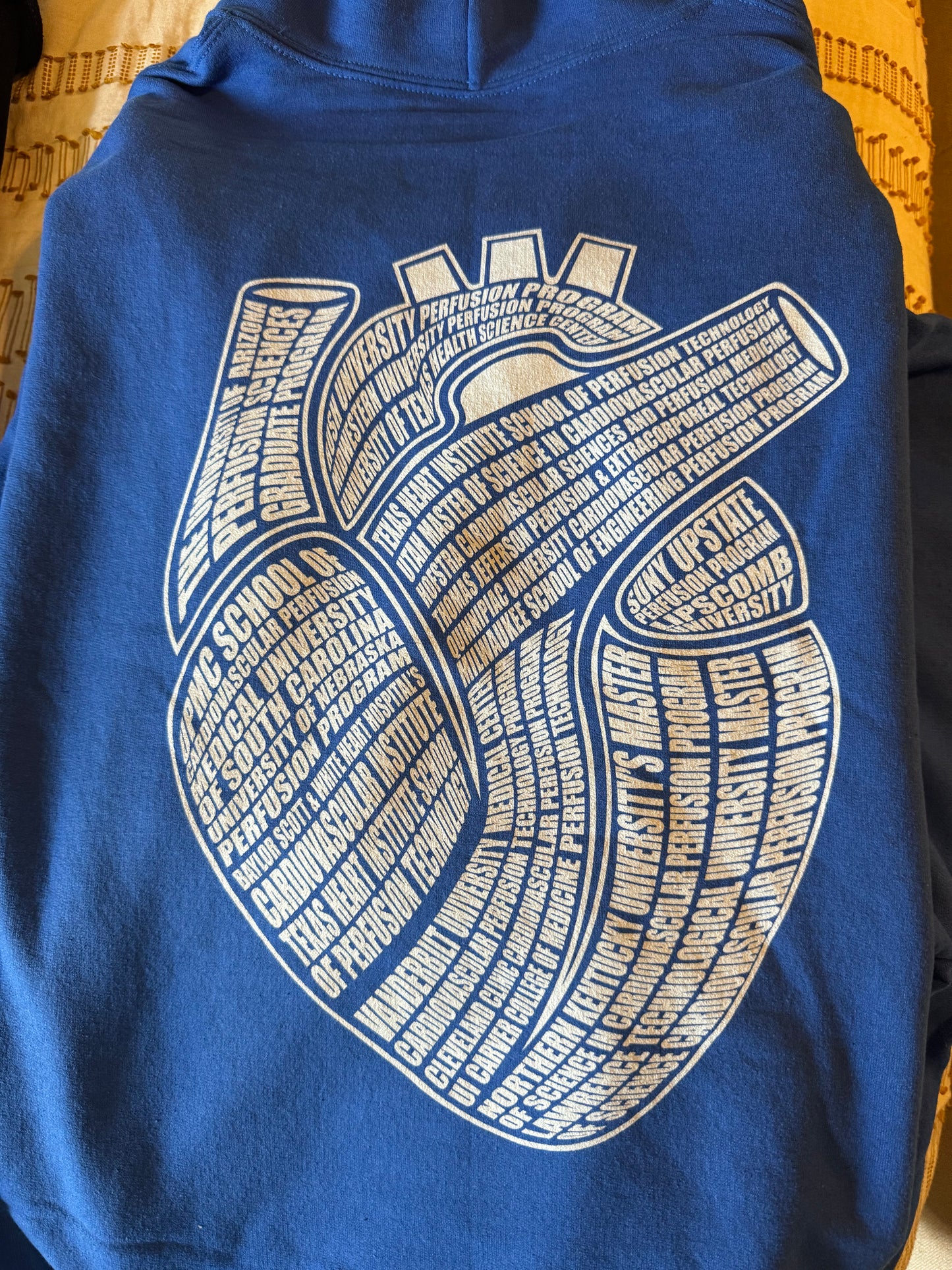 Perfusion United Hoodie White Letters