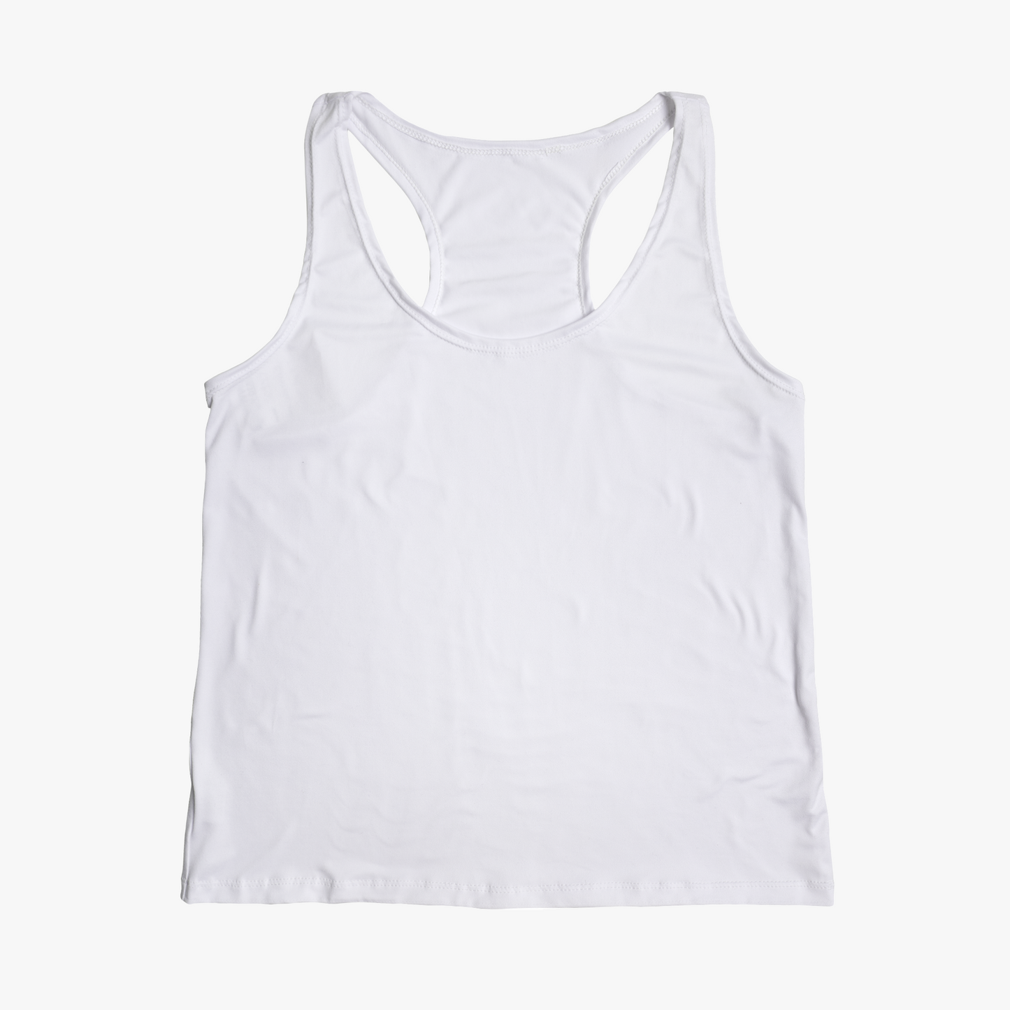 Sporty Racerback Tank - Empowering Message for Active Women, Great for Workouts, Immigration, and Everyday Wear