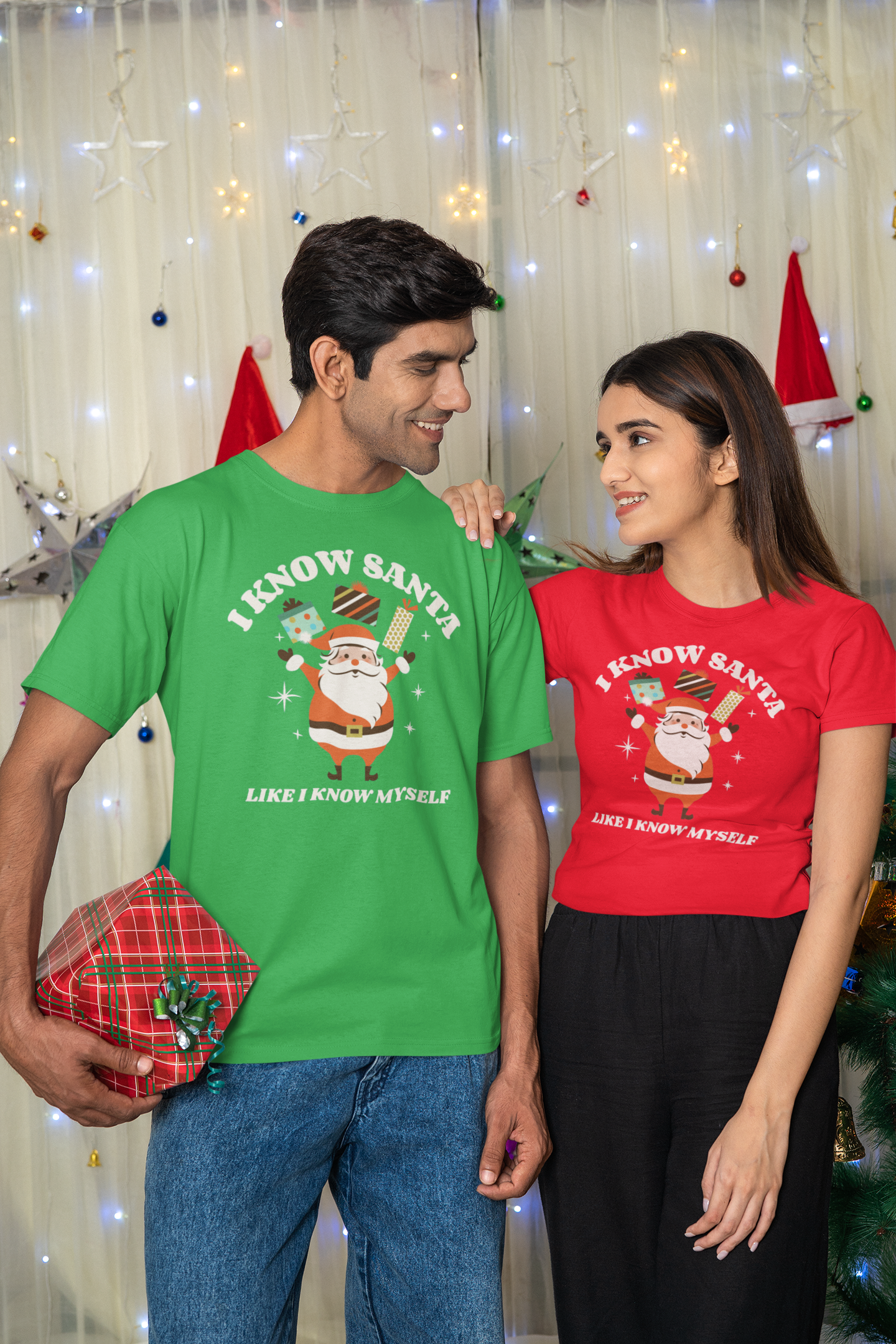 I Know Santa Like I Know Myself  T-Shirt