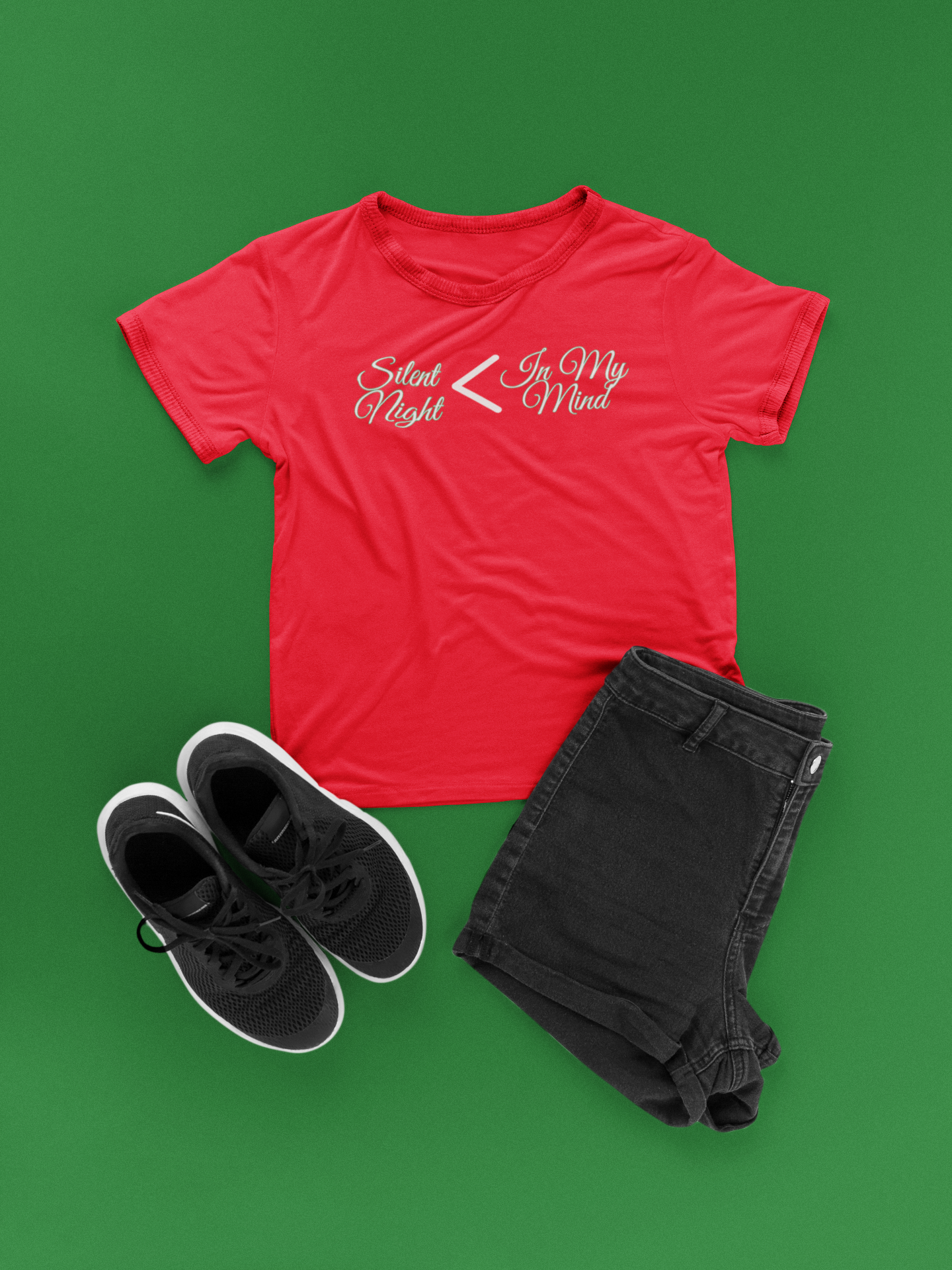 In My Mind vs Silent Night T-shirt